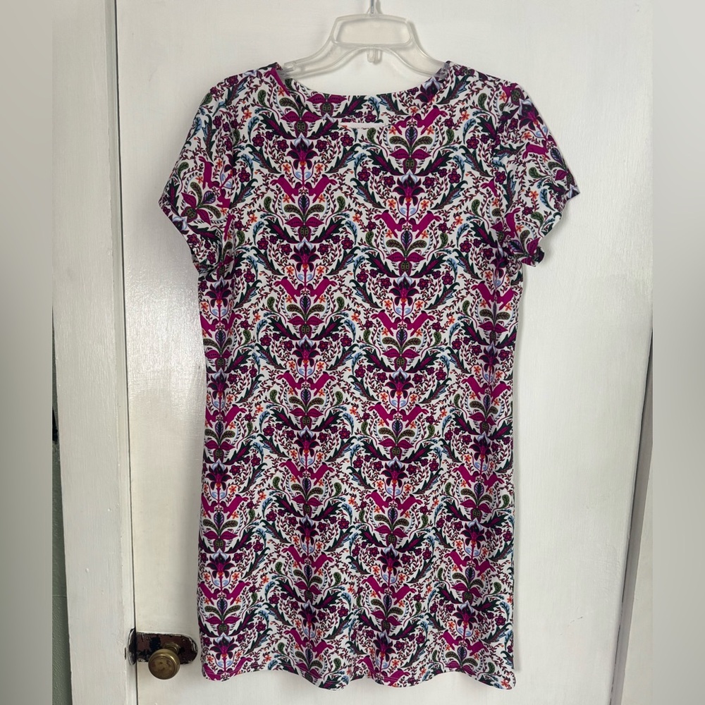 JUDE CONNALLY “Ella dress” in Purple & White Whimsy Hidden Rabbits